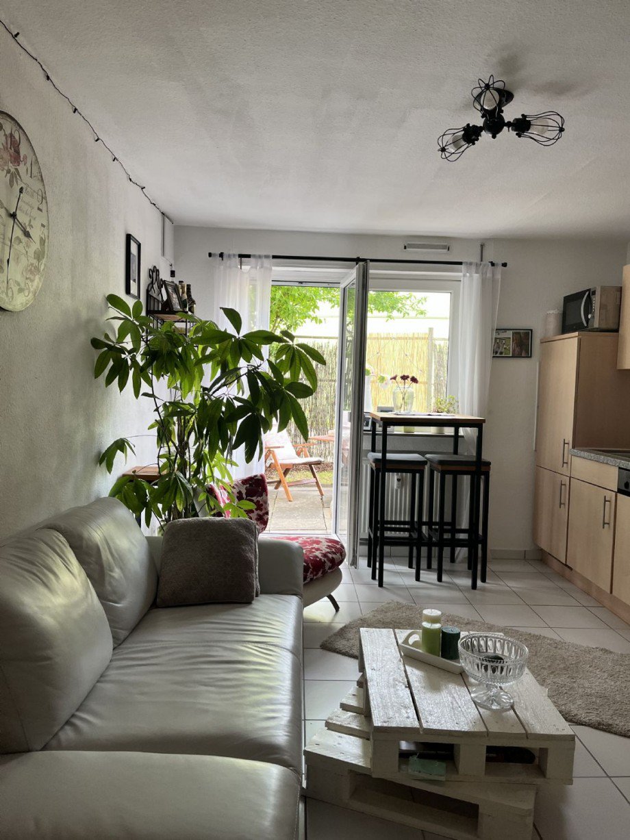 Gem�tlicher Wohn - Essbereich Terrassenwohnung T�bingen