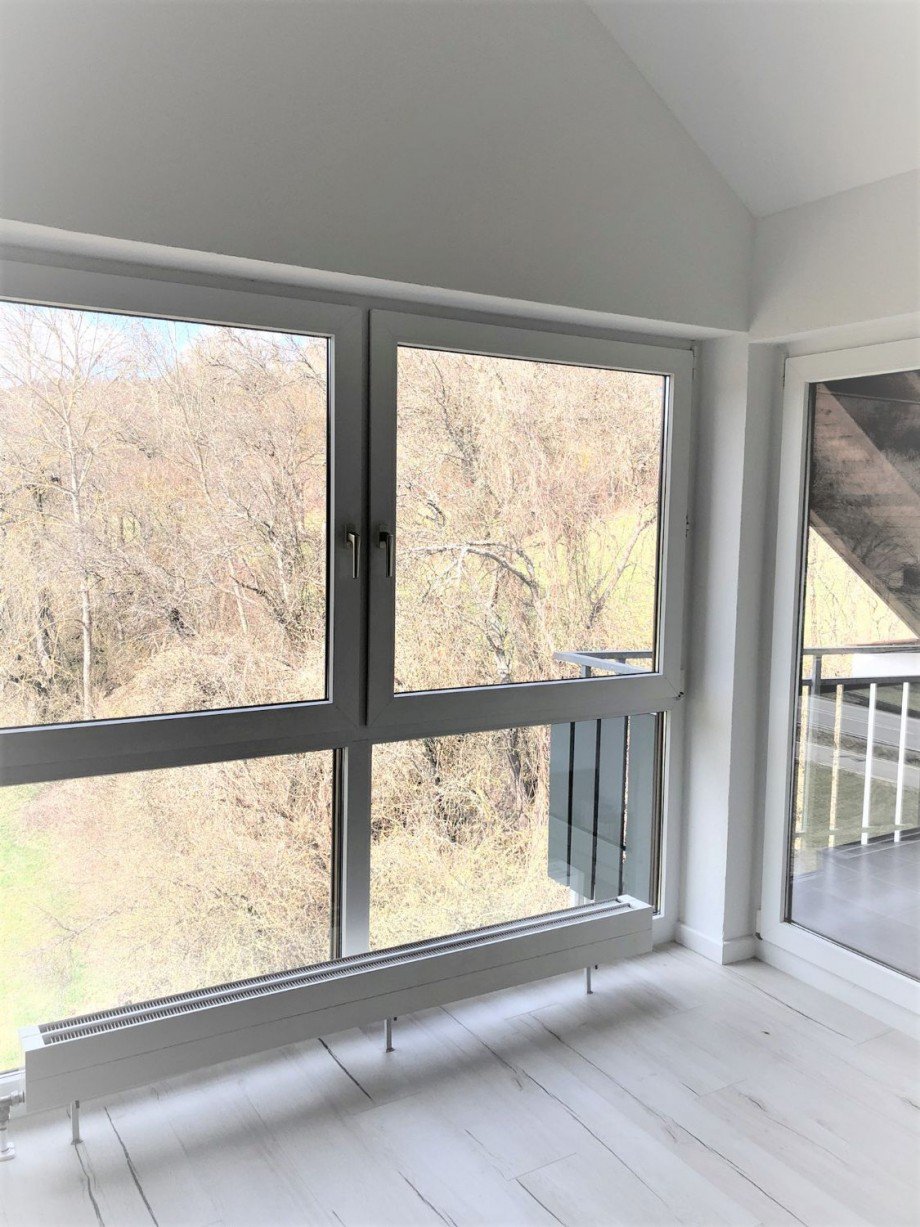 Aussicht-Wohnbereich Dachgeschosswohnung Aidlingen - Deufringen