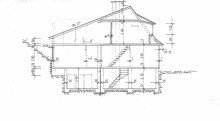 Hausschnitt Ein besonderes Haus - S�dhanglage - Sonne und Weitblick