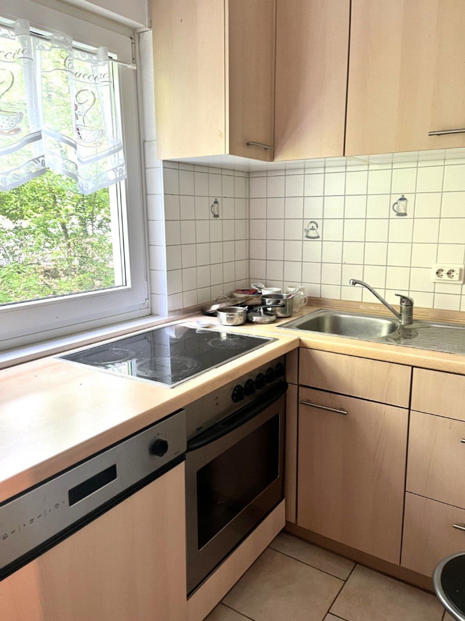 K�che mit Waschmaschinenanschluss Etagenwohnung Tübingen