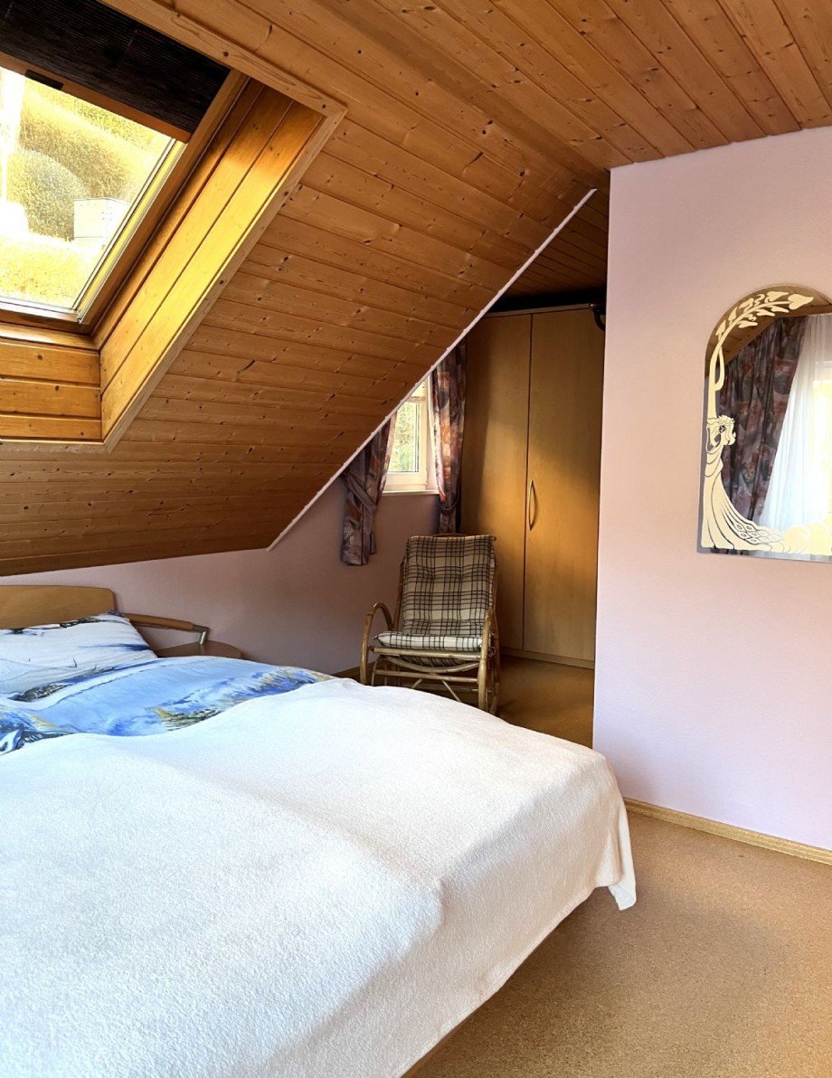 Schlafzimmer im DG Einfamilienhaus Dornhan-Bettenhausen