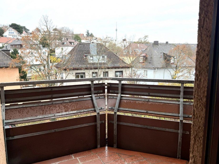 Blick auf dem Fernsehturm Etagenwohnung Stuttgart
